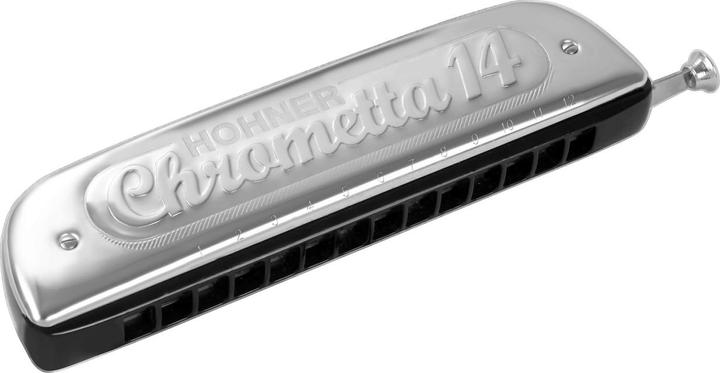 Actual product image Hohner Chrometta 14 (Harmonica, Chromatic, C major)