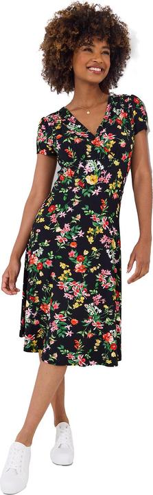 Image du produit Joe Browns Dark Floral Jersey Wrap Dress (40)