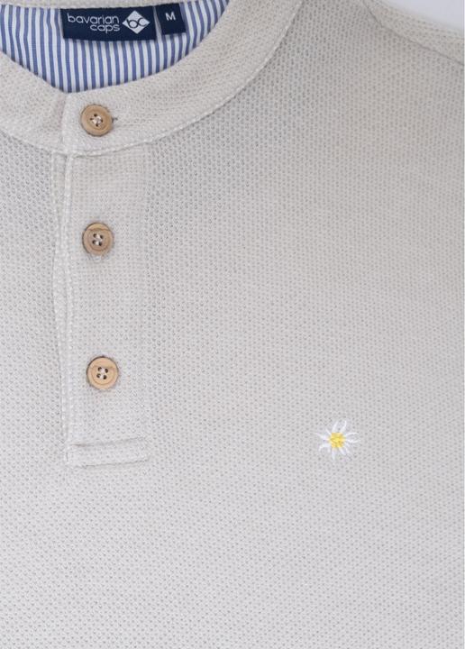 Produktbild Bavarian Caps Edelweiss Feinstrick Polo (M)