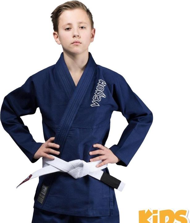 Image du produit Venum Contender Kids BJJ GI Navy Blue (152, 158)
