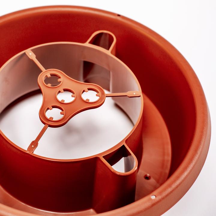 Immagine prodotto UPP Set di anelli per l'irrigazione Aquarings Anelli per piante di pomodoro Vasi Vaso per coltivazione (Cono di argilla)