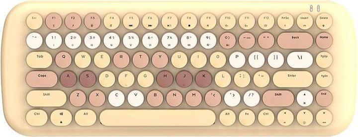 Produktbild Mofii Wireless Mechanical Keyboard with Bluetooth ROMI 2.4G (Brown) (DE, Kabellos, Kabelgebunden)