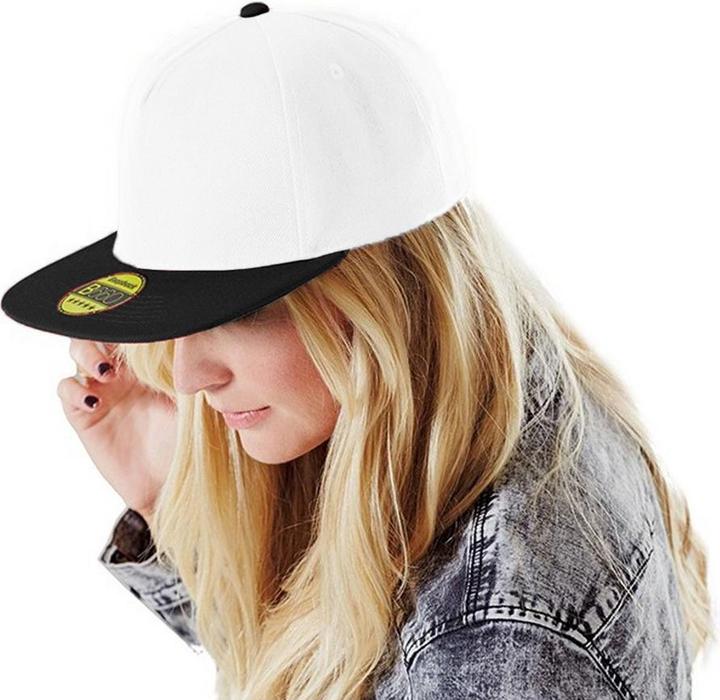 Image du produit Beechfield casquette de baseball à visière plate (pack de 2) (Taille unique)