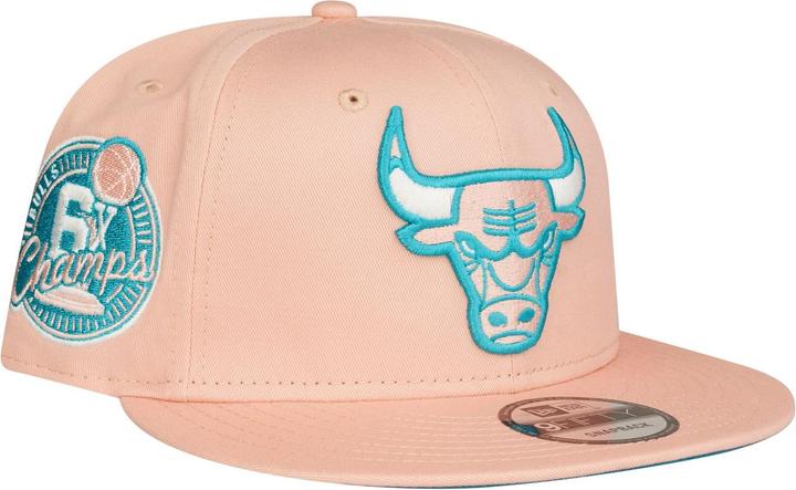 Actual product image New Era 9Fifty Snapback Cap - Chicago Bulls Blush Pink