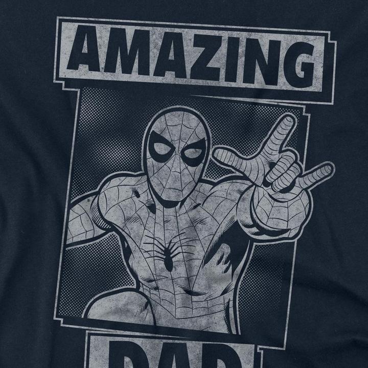 Produktbild Spiderman Amazing Dad TShirt Vatertag (M)