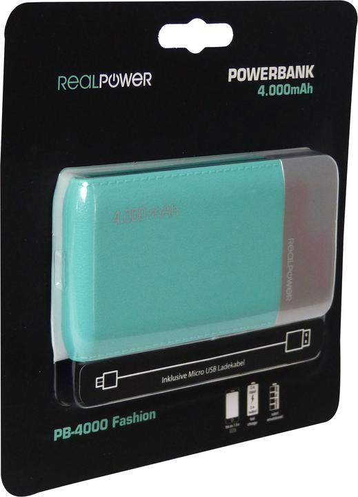 Actual product image RealPower PB-4000 Fashion (4000 mAh, 14.80 Wh)