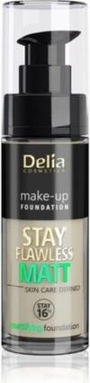 Delia Cosmetics Cosmetics Stay Flawless Mattifying Foundation 16H No. 404 Cashmere 30ml