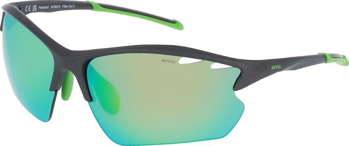 Immagine prodotto Invu Tahoe (Grigio Opaco, Rubb. Verde, Grigio Opaco, Rubb. Verde)