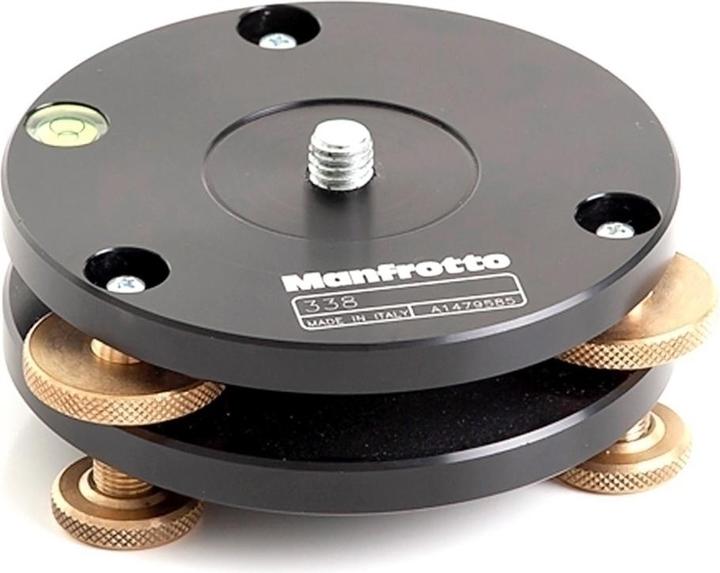 Produktbild Manfrotto 338, Nivelliervorrichtung (Stativadapter)