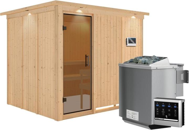 Produktbild Karibu Gobin mit Dachkranz (9 KW Bio externe Steuerung)
