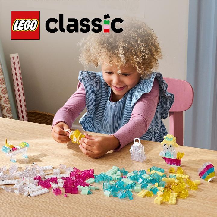 Produktbild LEGO Zauberbox mit durchsichtigen Steinen (11040, LEGO Classic)