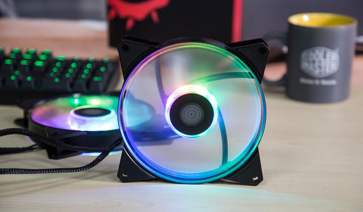 Actual product image Cooler Master MasterFan MF140R (140 mm, 1 x)