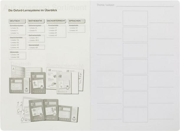 Actual product image Oxford Vocabulary book A4 (A4, Lined, Hardcover)