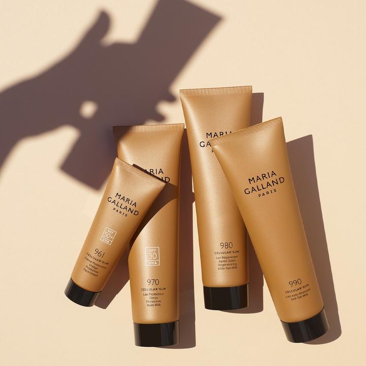 Actual product image Maria Galland Cellular'Sun - 990 Self-Tan Milk (Self-tanning towel, 150 ml)