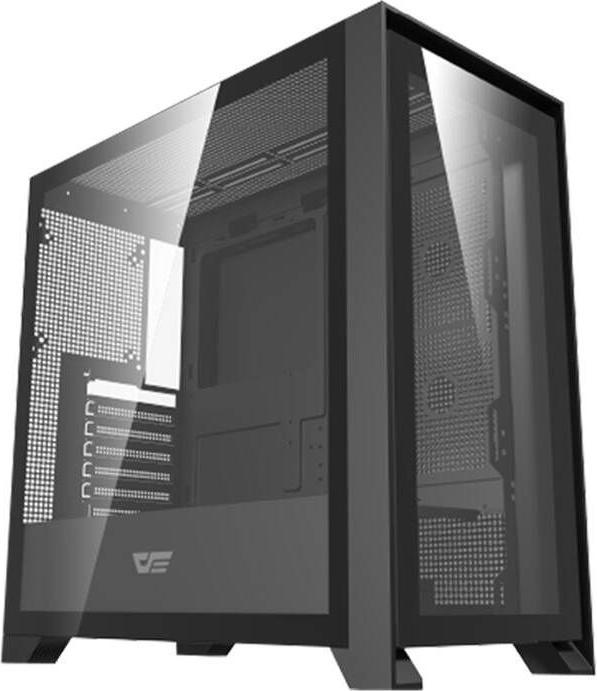 Actual product image Darkflash Tech Darkflash DRX90 glass computer case (black) (ITX, ATX)