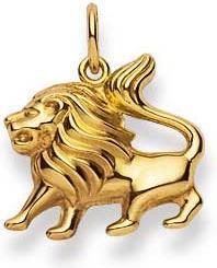 Produktbild Natsumi Schmuck Anhänger Löwe Gelbgold 18K/750 (750/18 K Gelbgold)