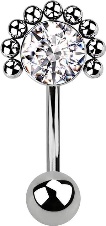 Produktbild Star Piercing Sattel rosegold (ohne Messing, Titan G23)