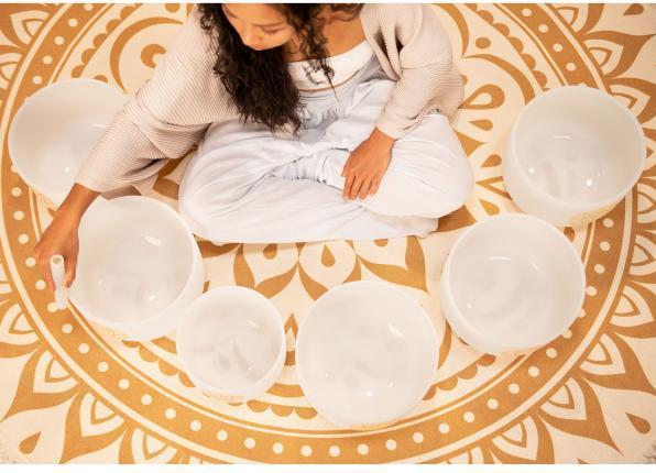 Produktbild Meinl Solfeggio Kristall Klangschalen Set (Perkussion)