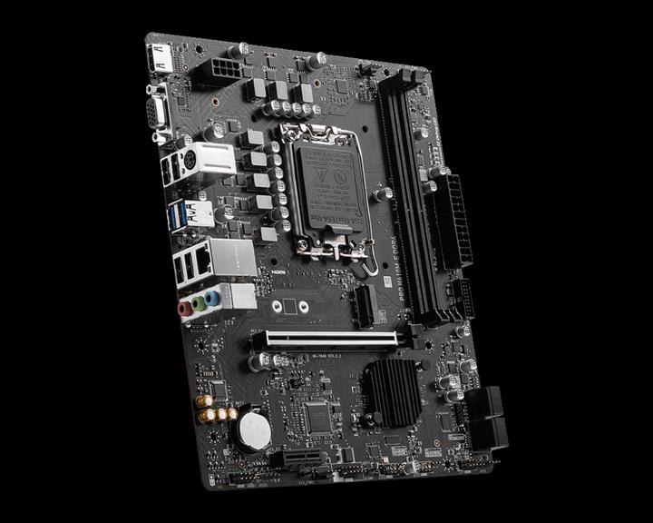 Actual product image MSI PRO H610M-E DDR4 (LGA 1700, Intel H610, mATX)