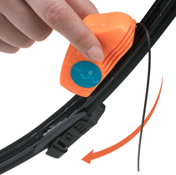 Actual product image Genius CleanCut windscreen wiper cutter and sponge