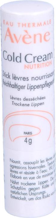 Actual product image Avène Cold Cream Nutrition reichhaltiger Lippenpflegestift (Care pencil, 4 ml)