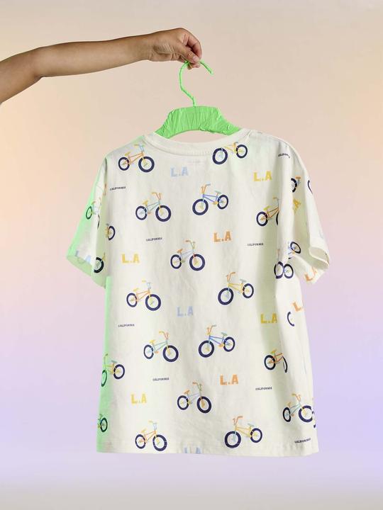 Vertbaudet Bedrucktes Jungen T-Shirt mit Recycling-Baumwolle