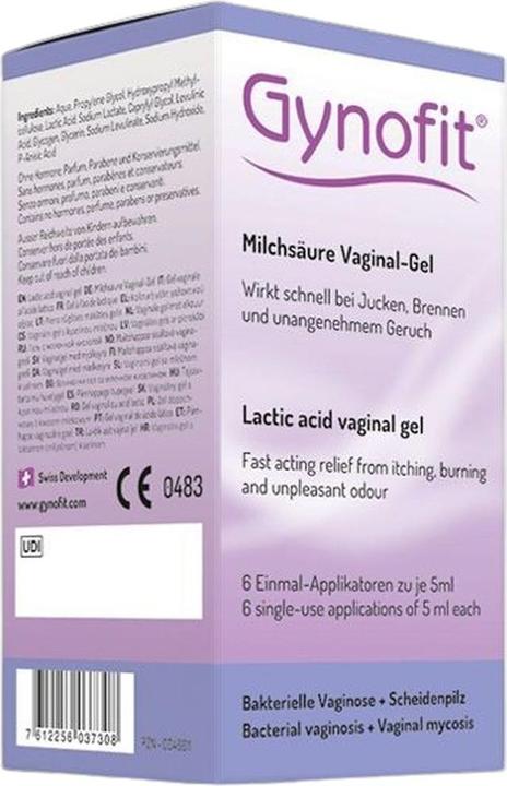 Produktbild Gynofit Milchsäure Vaginal Gel (5 ml, Intimgel)