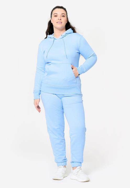 Immagine prodotto Domyos Hoodie Damen Baumwolle - hellblau (M)