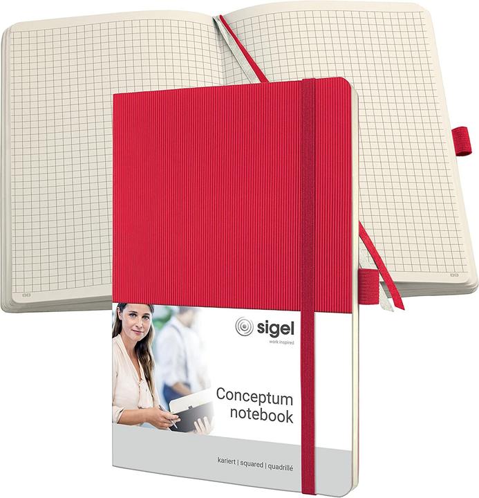 Actual product image Sigel Notebook CONCEPTUM Softcover Softwave (A5, Checked, Soft cover)