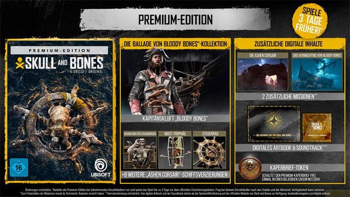 Image du produit Ubisoft Skull and Bones Édition Premium (Xbox Series X, Multilingue)