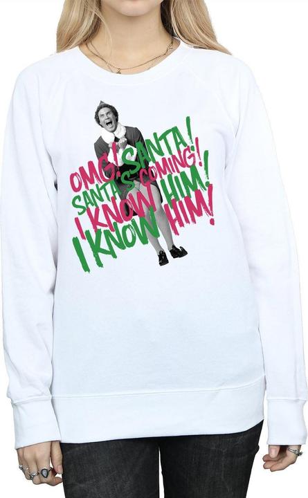 Immagine prodotto Elf Santa's Coming Felpa Donna (S)