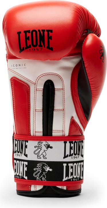 Image du produit Leone Gants de boxe Iconic Rouge GN208 (16 OZ, Taille unique)