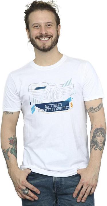 Immagine prodotto Disney Lightyear Star Command Icons Maglietta Uomo (L)