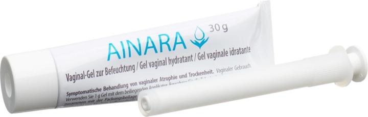 Actual product image Ainara non hormonal vaginal gel tube incl. cannula (Intimate gel)