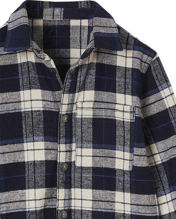 Actual product image Vertbaudet Soft boys' lumberjack shirt (92)