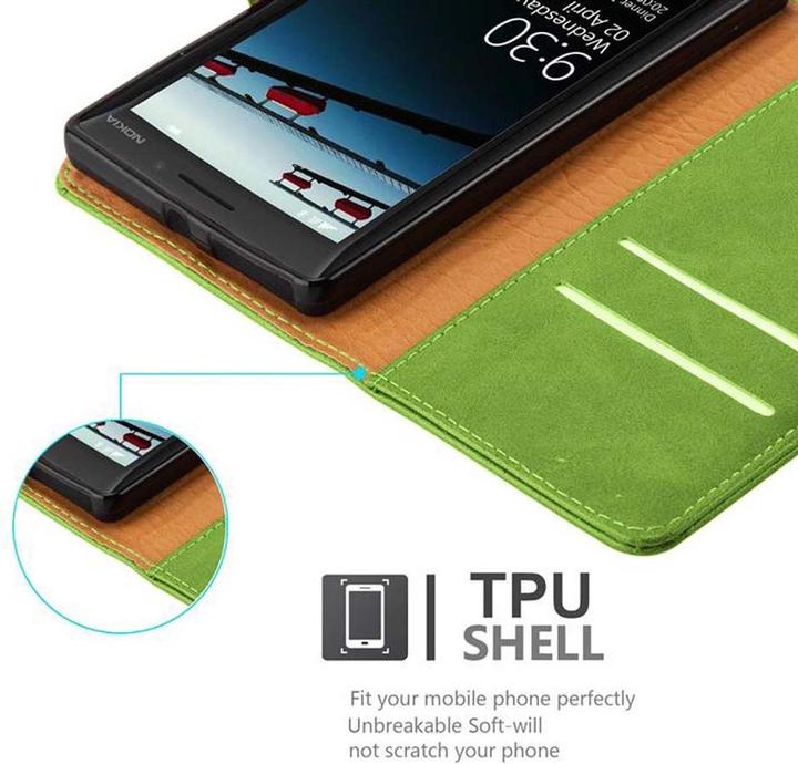 Productafbeelding Cadorabo Boek Luxe Omslag (Nokia Lumia 930, Nokia Lumia Icoon 929)