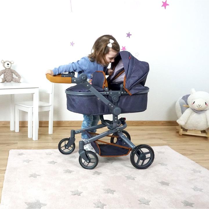 Produktbild Knorrtoys Puppenwagen Boonk - dark blue