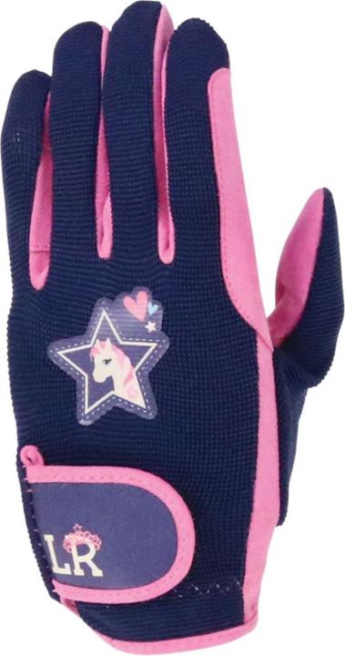 Actual product image Hy Equestrian Riding gloves I Love My Pony (L)