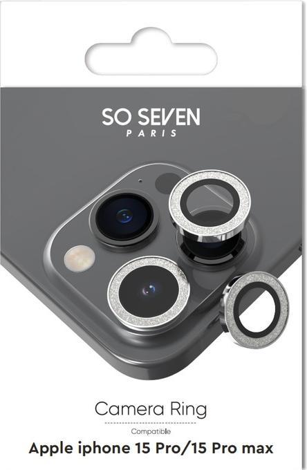 Image du produit So Seven Film pour appareil photo résistant aux chocs et aux rayures (1 pièce(s), Apple iPhone 15 Pro, Apple iPhone 15 Pro Max)