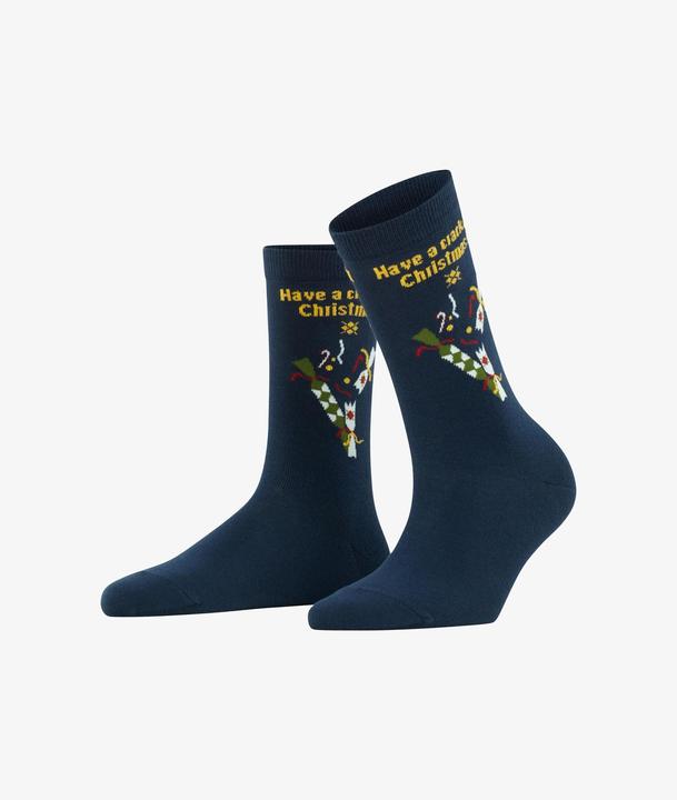 Actual product image Burlington Socken "X-Mas Cracker" marine (36 - 41)