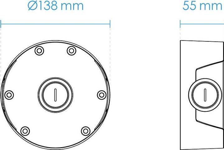 Immagine prodotto Vivotek Morsettiera per telecamera AM-71B (Case)