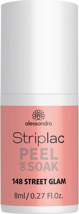 Produktbild Alessandro Striplac Peel or Soak - Street Glam (Peach, Rosa, Abziehbarer Nagellack)