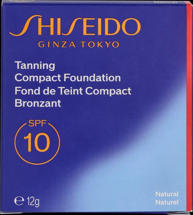 Image du produit Shiseido Maquillage solaire Fond de teint compact SPF 10 Natural / 12 g (Natural)