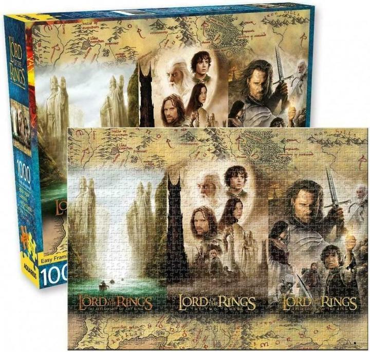 Produktbild Aquarius Herr der Ringe Triptych (Puzzle) (1000 Teile)