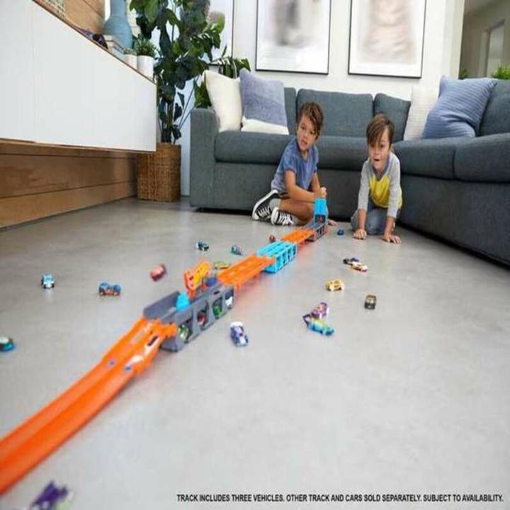 Image du produit Hot Wheels 2-in-1 Rennbahn-Transporter