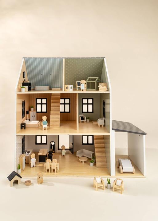 Immagine prodotto Coco Village Puppenhaus Küchenmöbel & Zubehör (12 Stück)