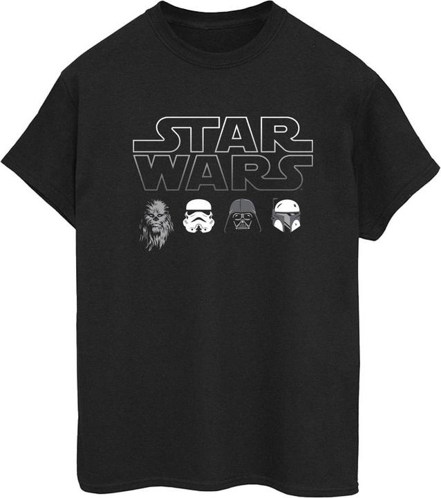 Star Wars Character Heads TShirt (XXL)