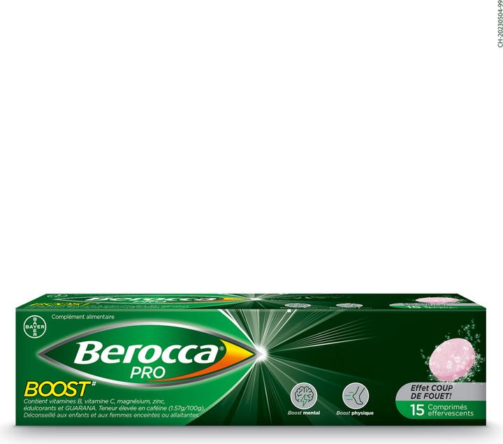 Produktbild Berocca PRO Pro Boost (15 Stück, Brausetablette, 100 g)