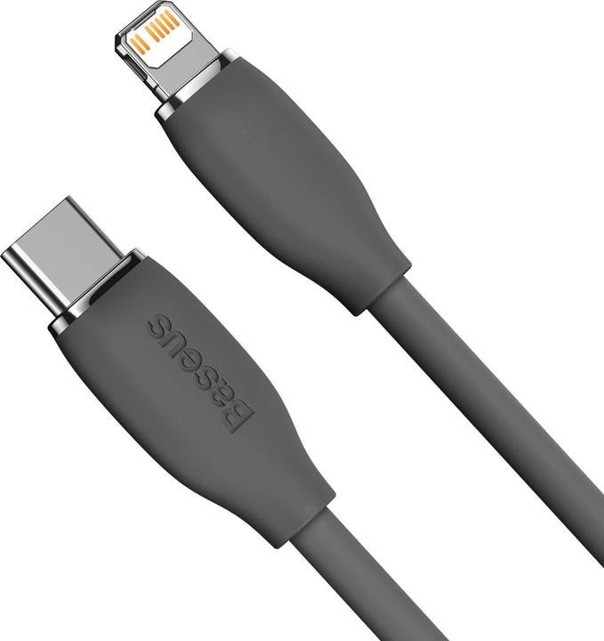 Produktbild Baseus Jelly Liquid Silica Gel Fast Charging Data Cable Type-C to iP 20W 1.2m Black (1.20 m, USB 2.0)