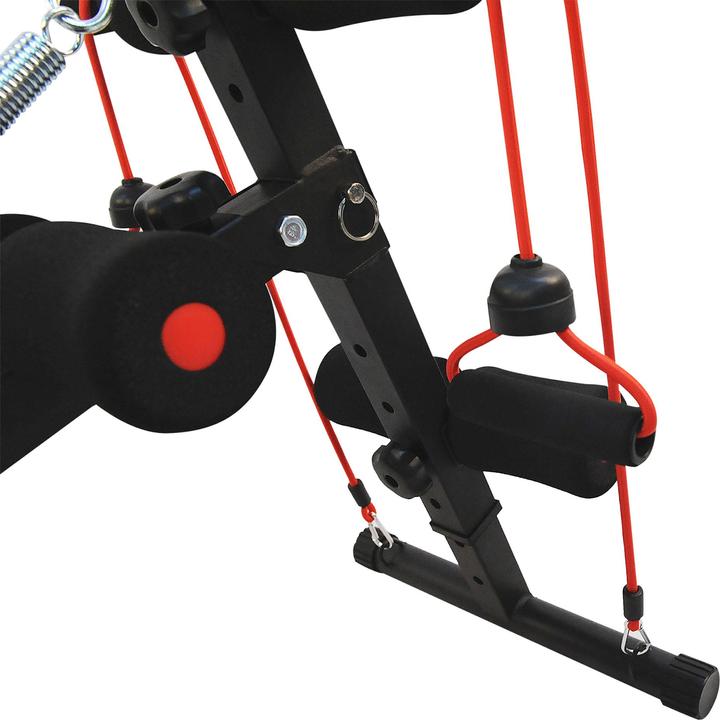 Image du produit Homcom Banc de Sit-Up avec bandes de résistance